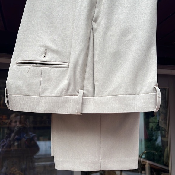 Worn once, dry cleaned Haggar Premium Stretch Stretch Pant Flat front 36x30 - Picture 5 of 9